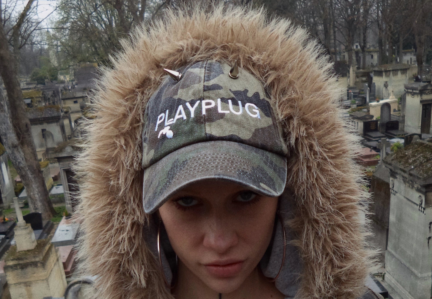 "CAMOPLAY" Cap