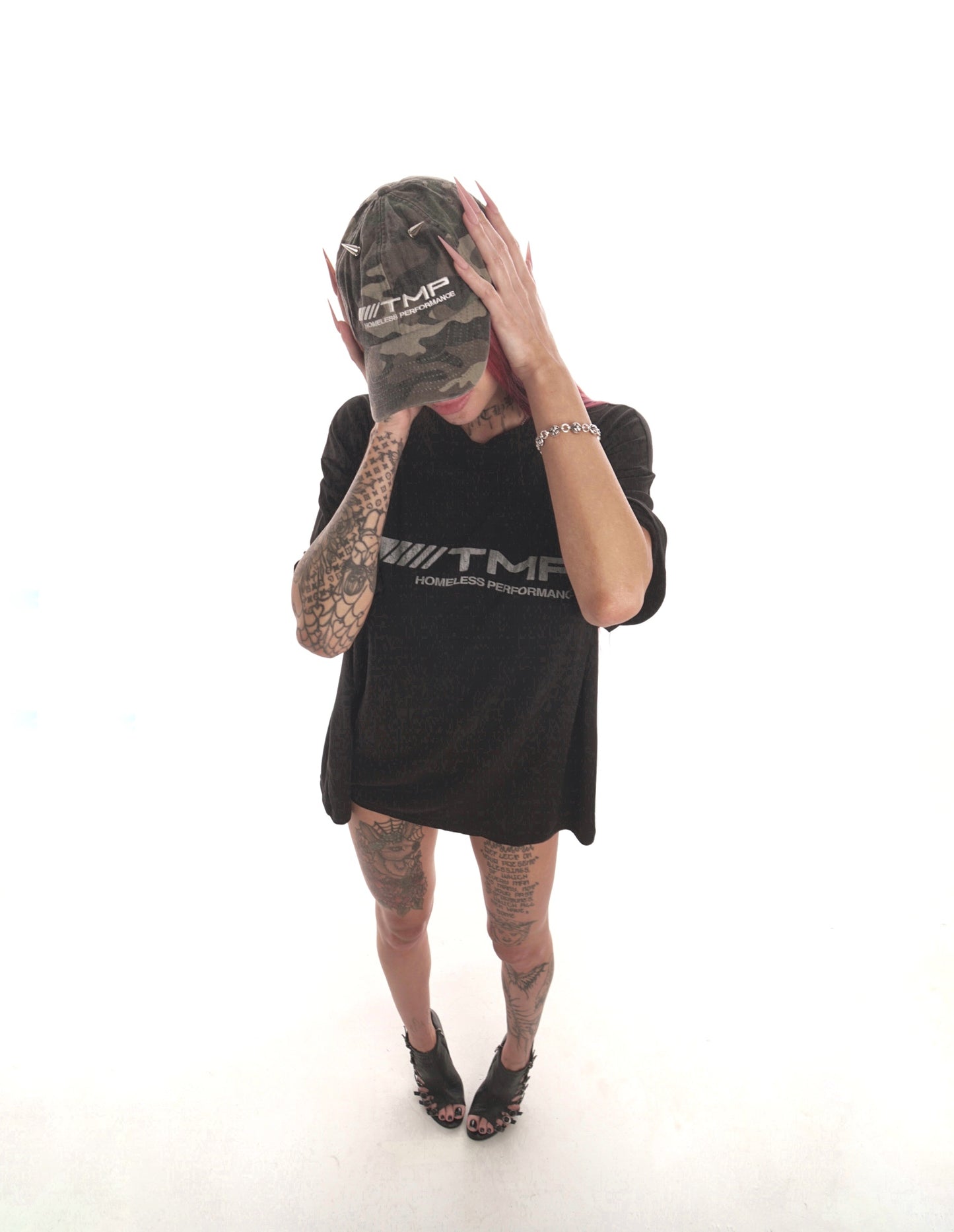 "TEARSMONEYPROD" Camo Cap