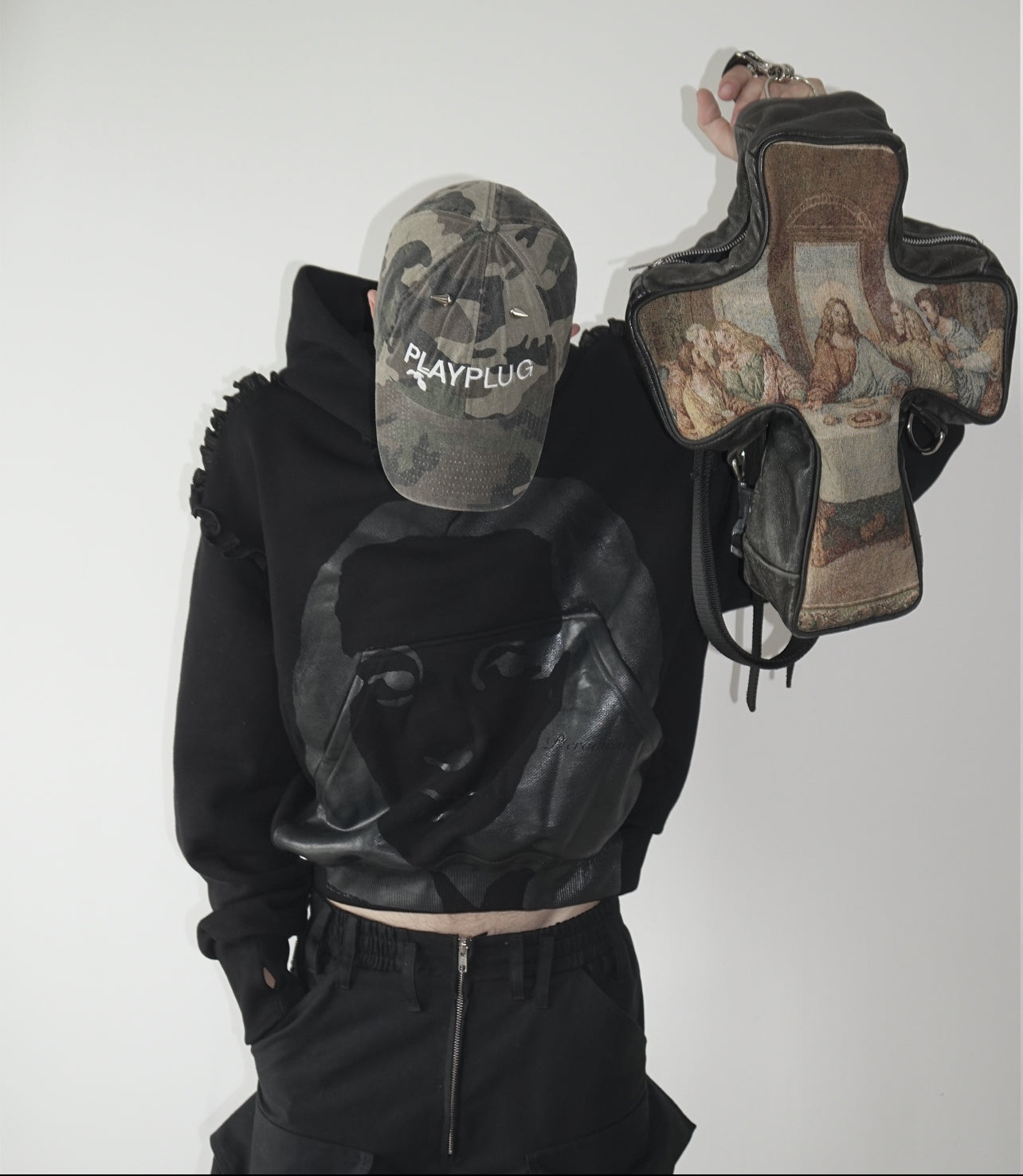 "TEARSMONEYPROD" Camo Cap