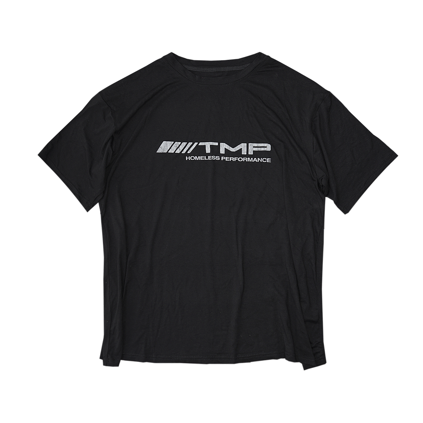"TEARSMONEYPROD" Black T-Shirt