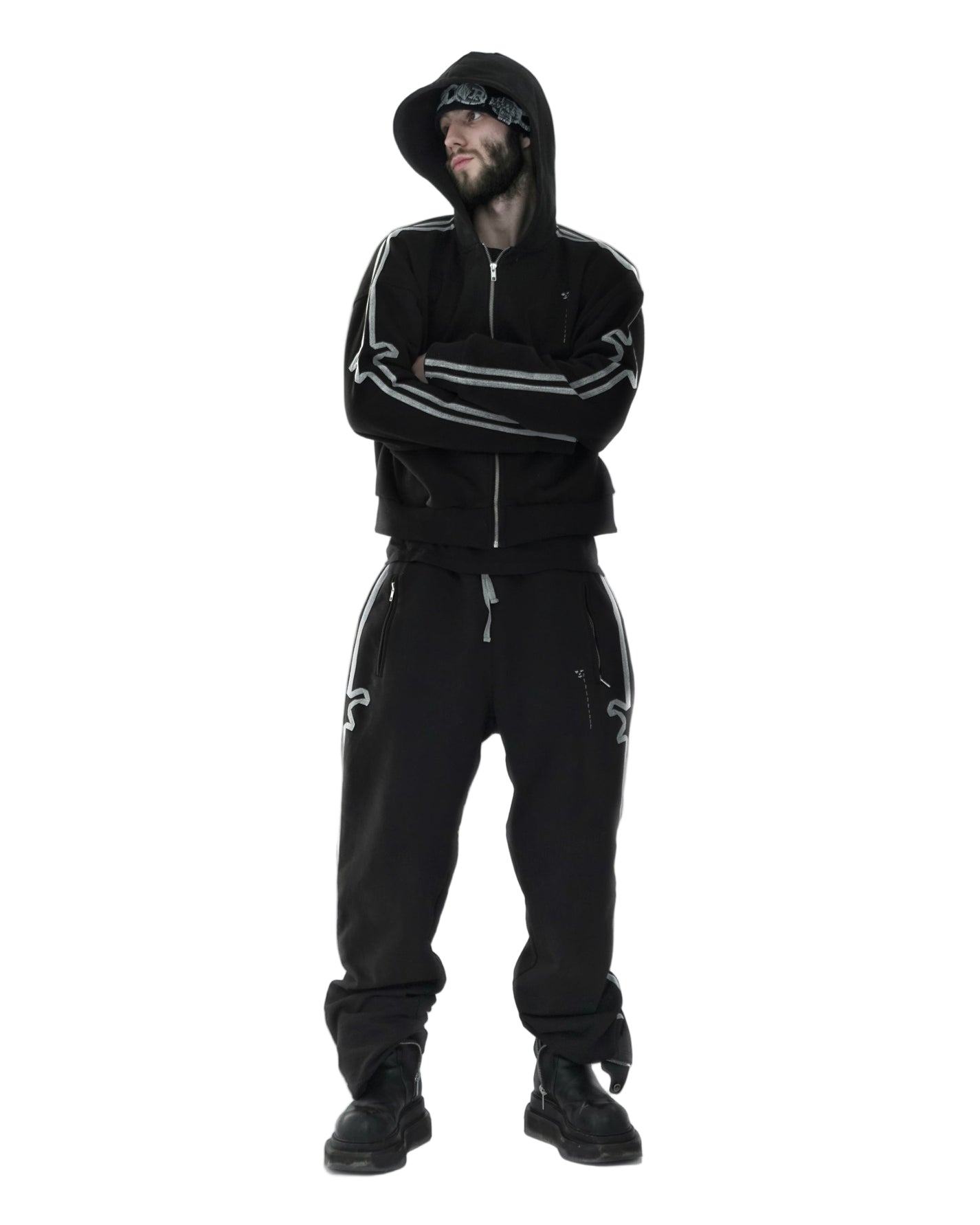 &quot;TMP&quot; Black Tracksuit