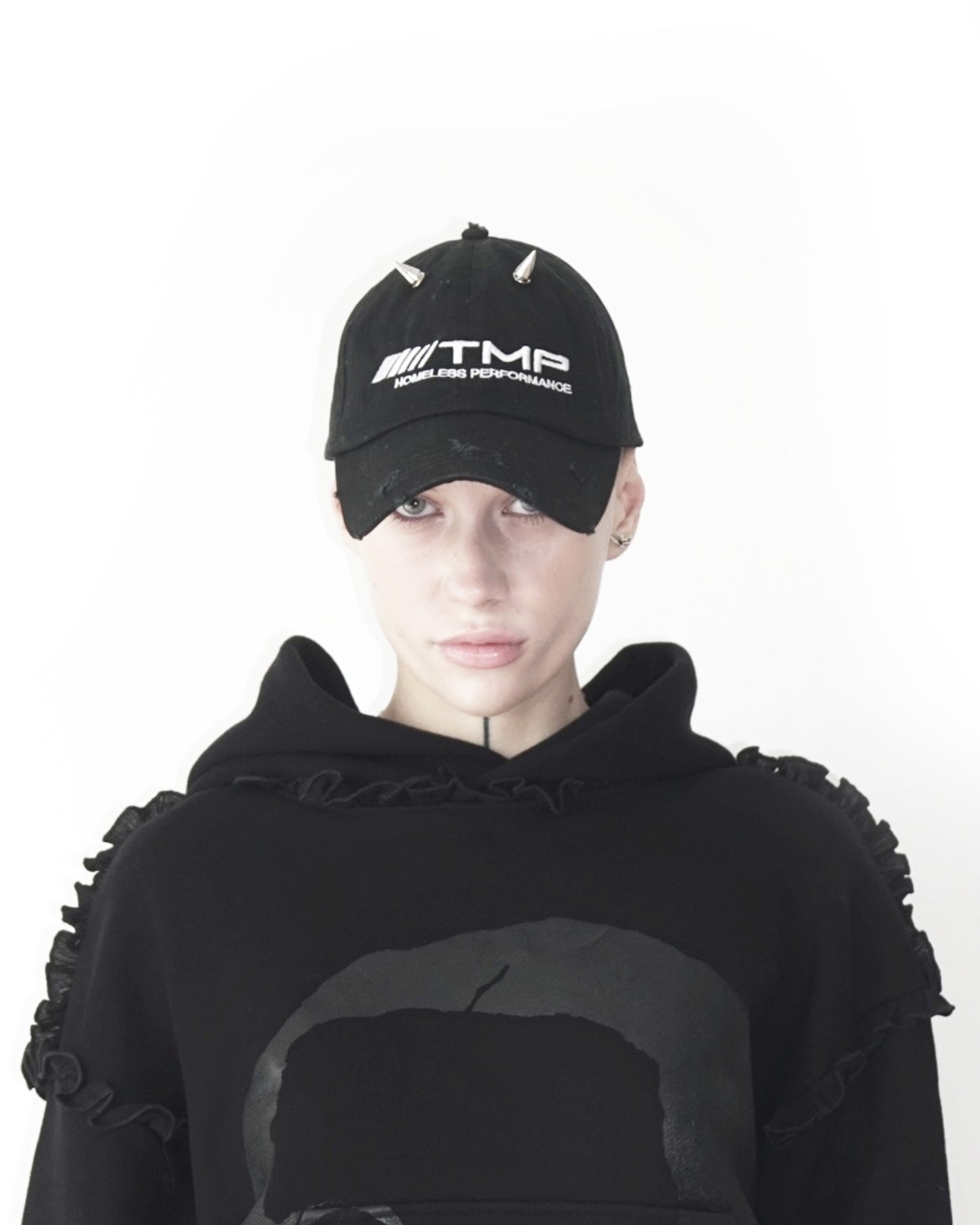&quot;TEARSMONEYPROD&quot; Black Cap