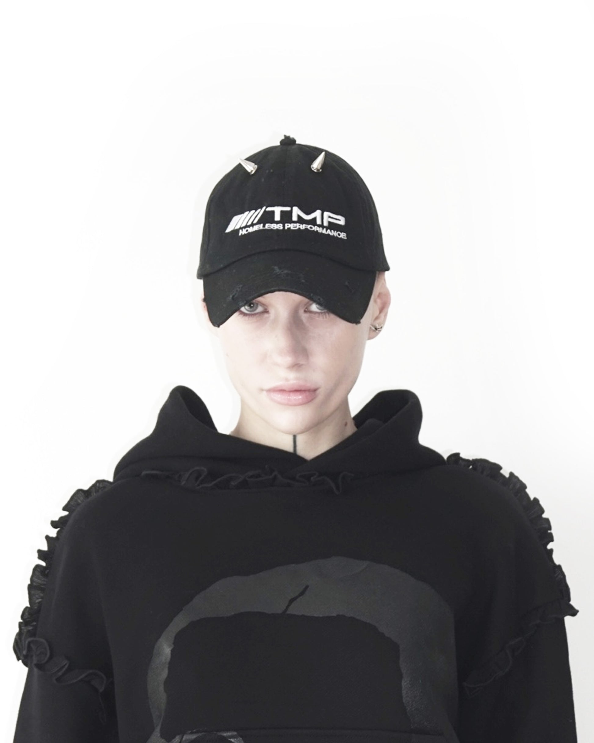 &quot;TEARSMONEYPROD&quot; Black Cap