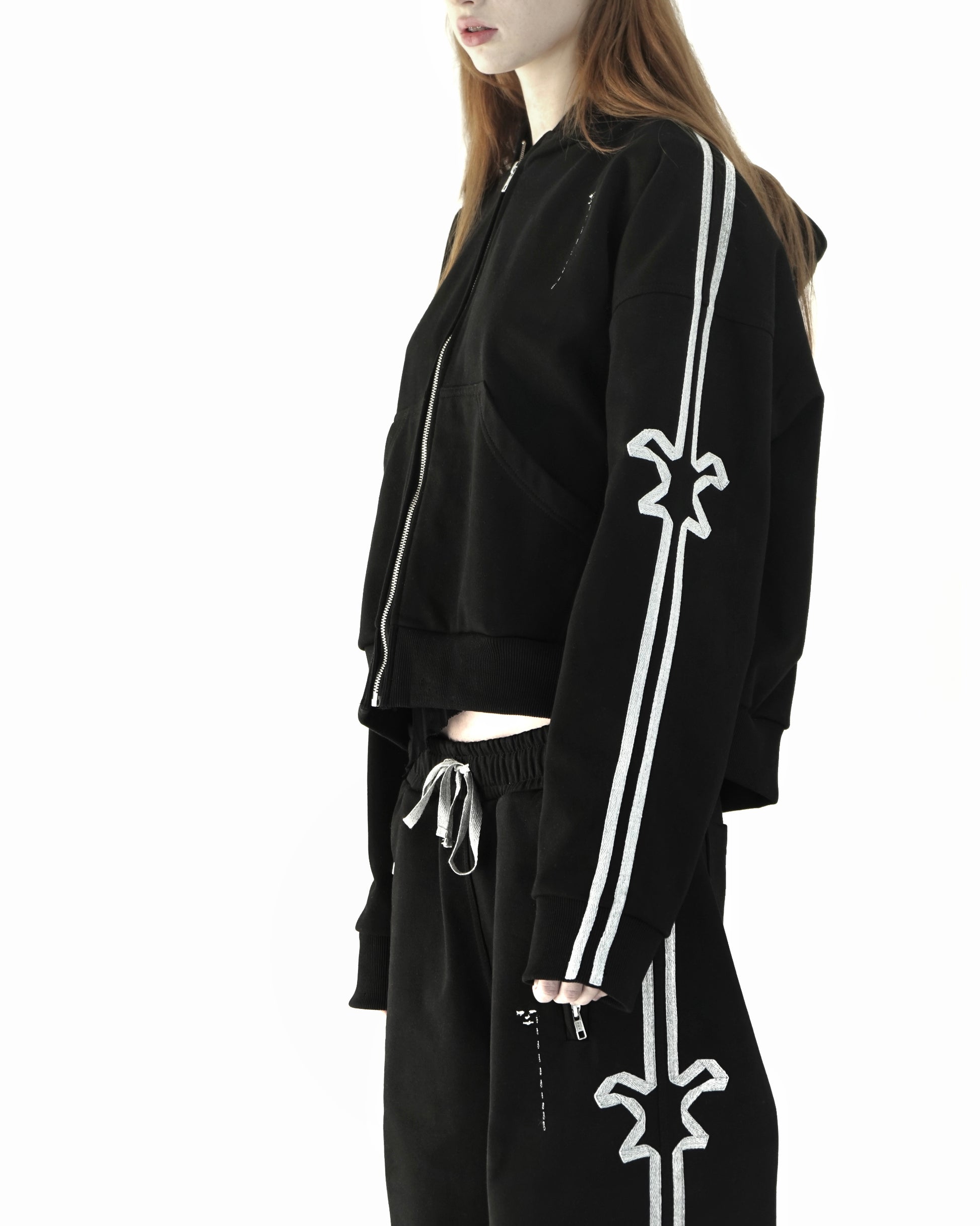 &quot;TMP&quot; Black Tracksuit