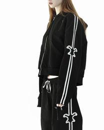 &quot;TMP&quot; Black Tracksuit