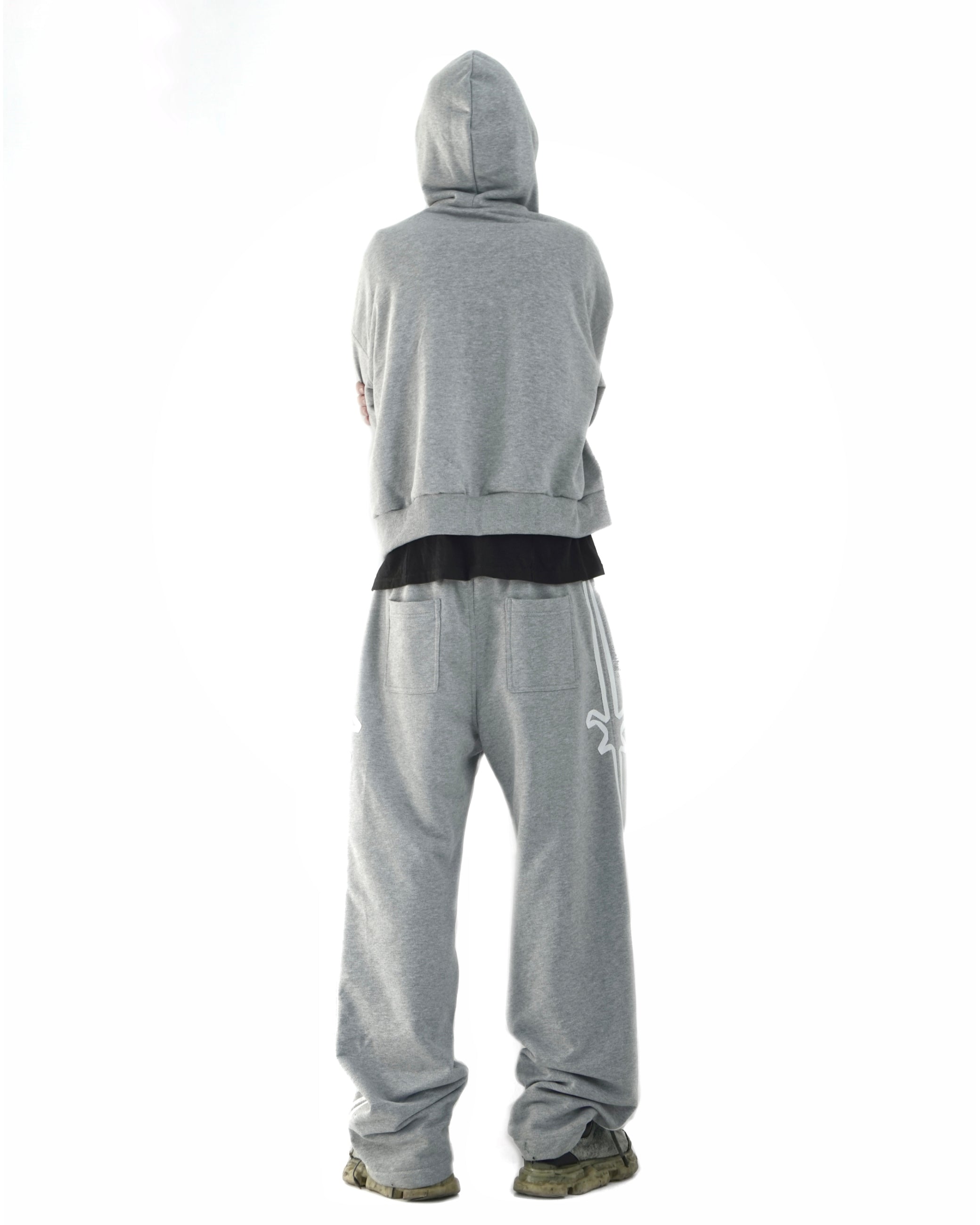 &quot;TMP&quot; Gray Zip-Hoodie