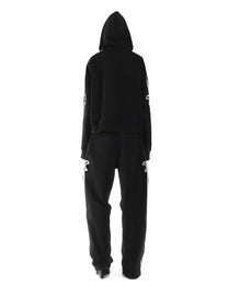 &quot;TMP&quot; Black Track Pants