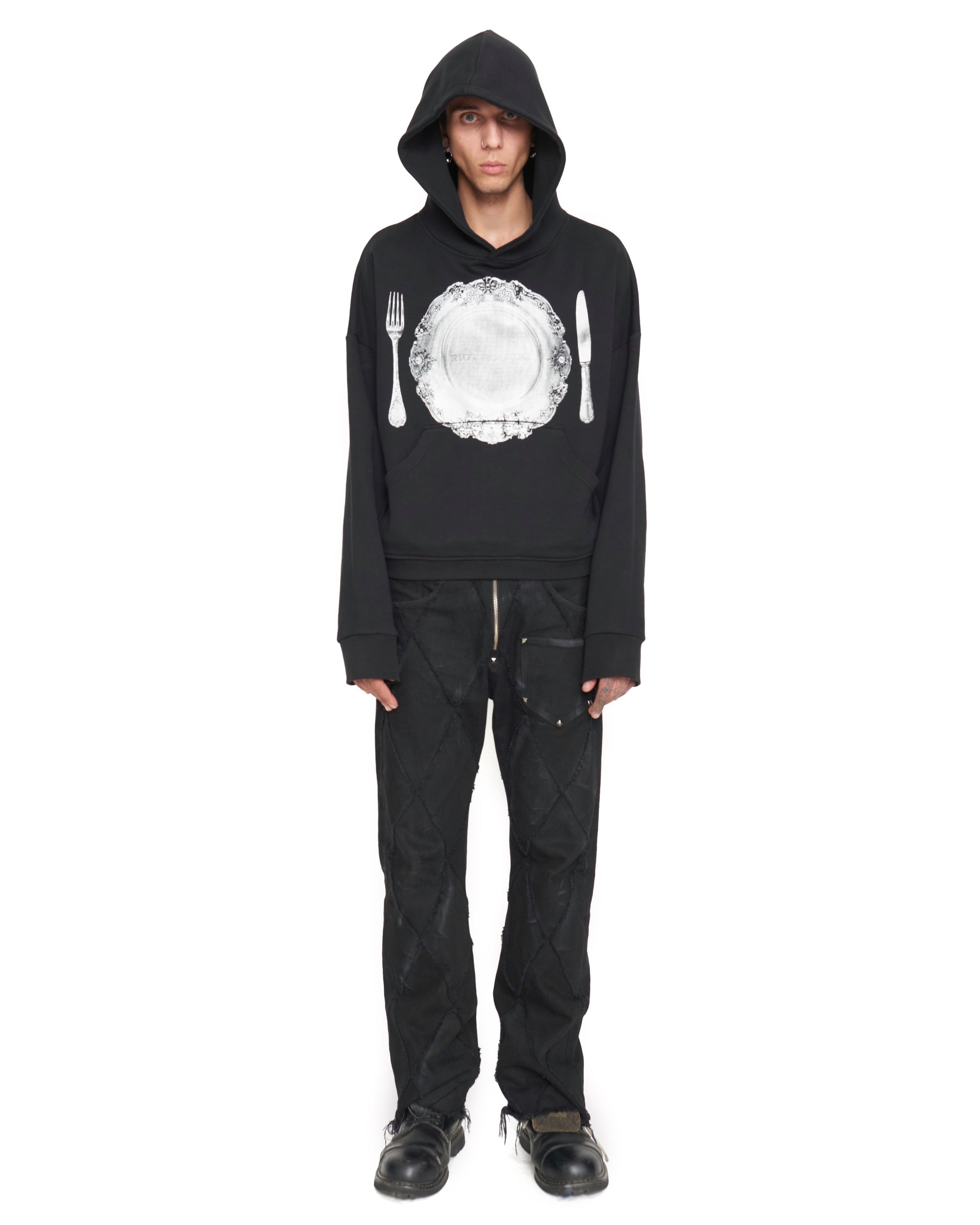 &quot;Plate&quot; Hoodie