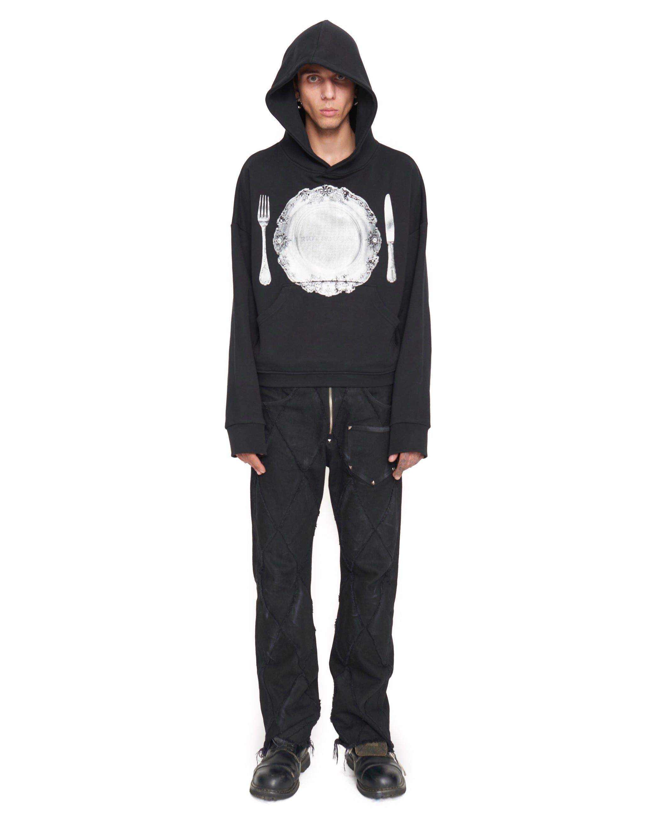 &quot;Plate&quot; Hoodie