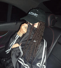 &quot;TEARSMONEYPROD&quot; Black Cap
