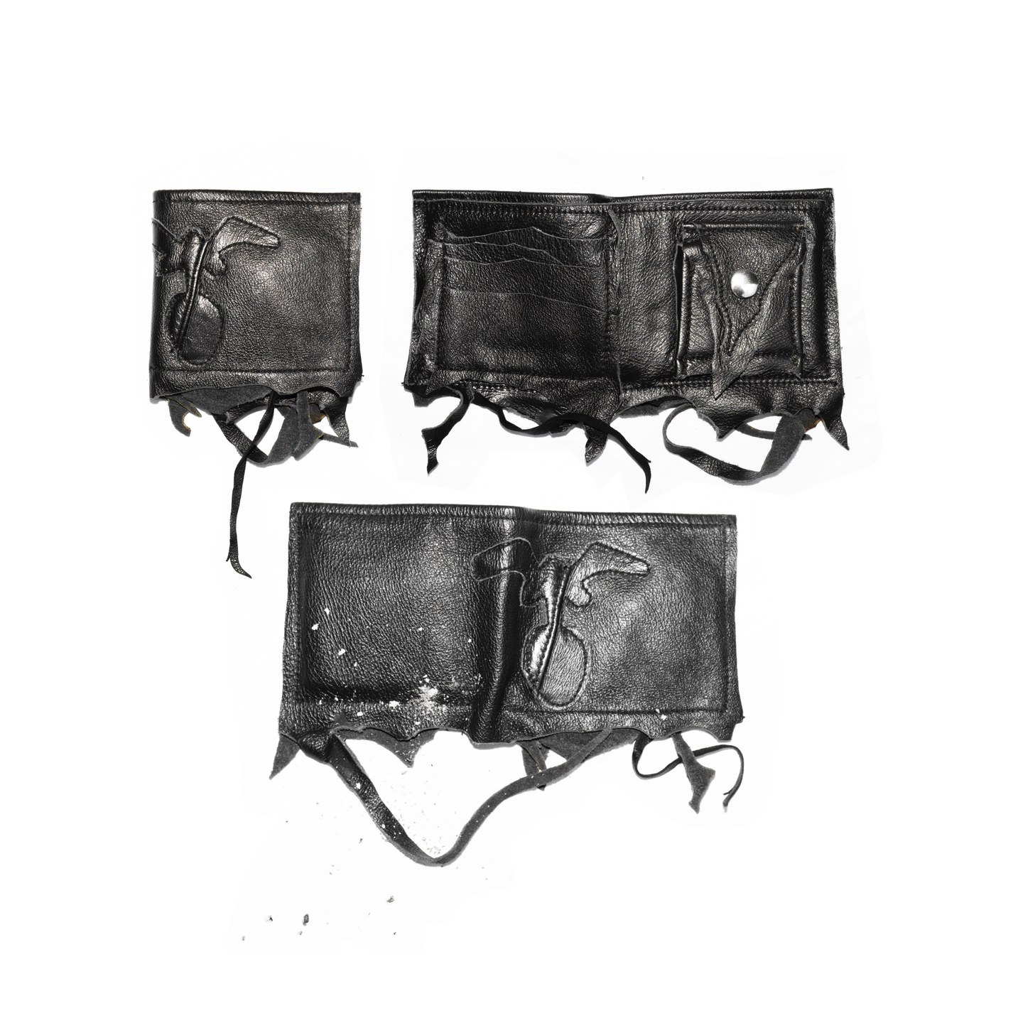 "PUSSY" Leather Wallet