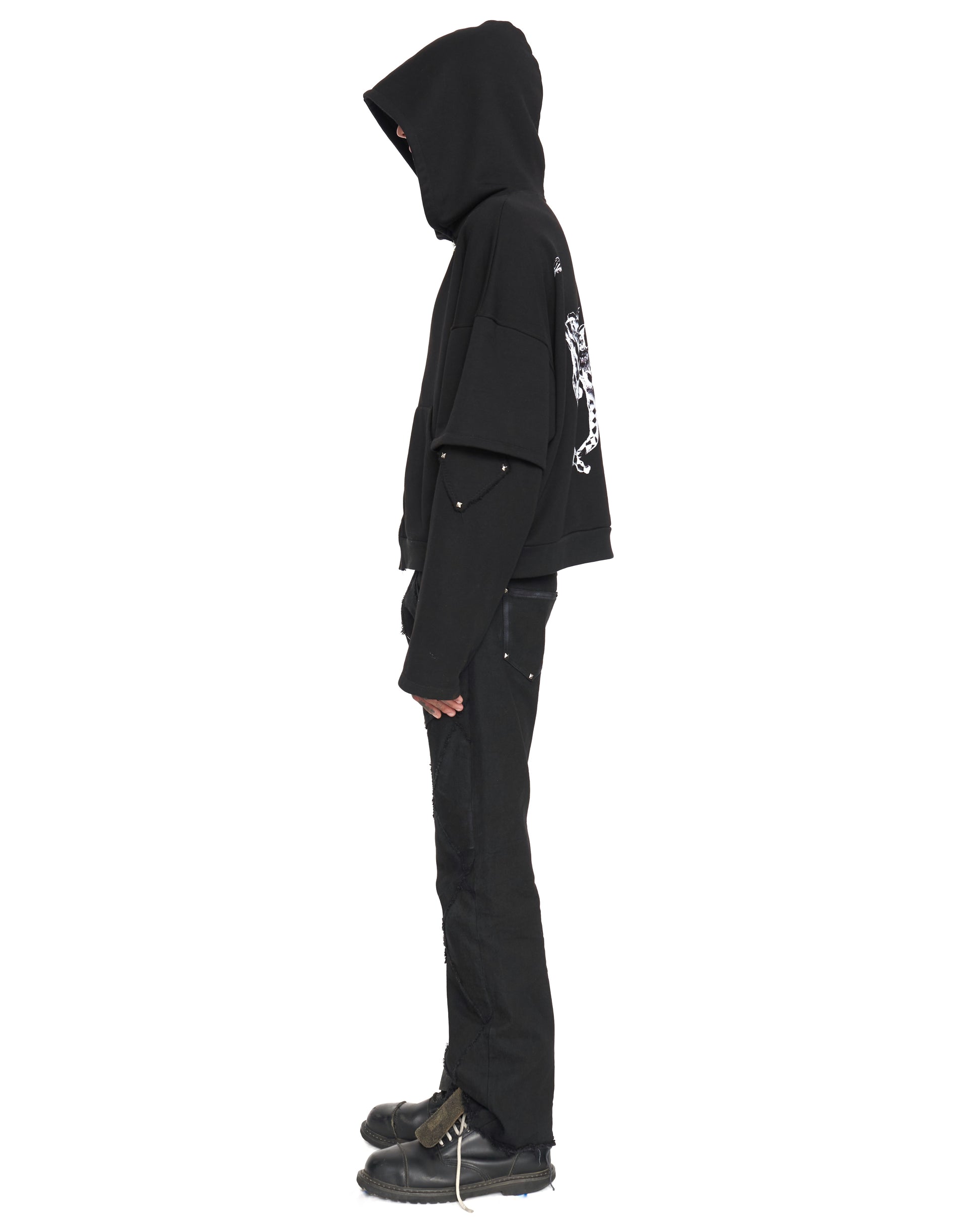 &quot;Trickster&quot; Zip-Hoodie