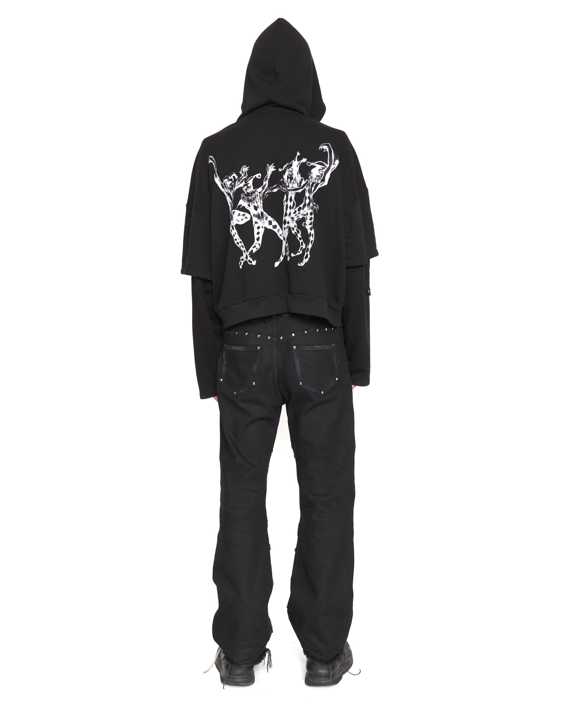 &quot;Trickster&quot; Zip-Hoodie