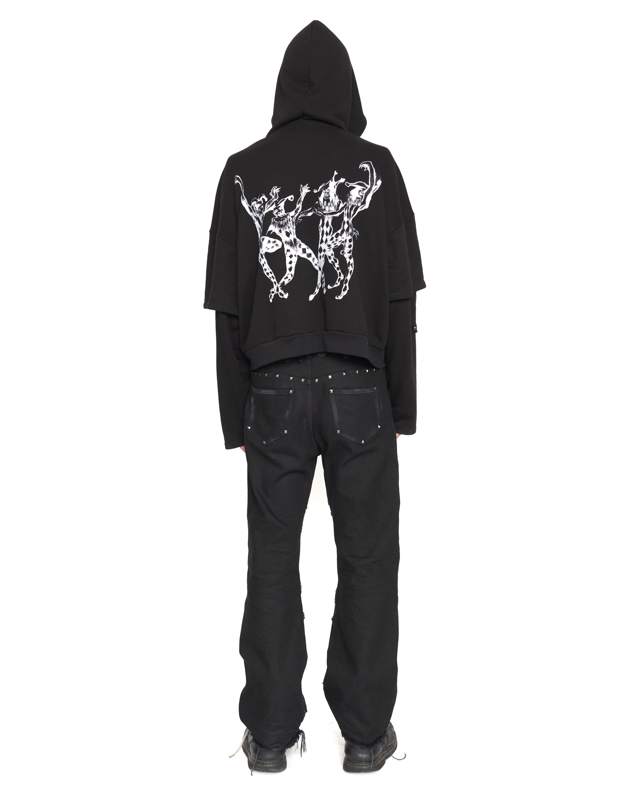&quot;Trickster&quot; Zip-Hoodie