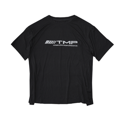 "TEARSMONEYPROD" Black T-Shirt