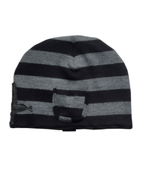 "Stripes" Reversible Beanie