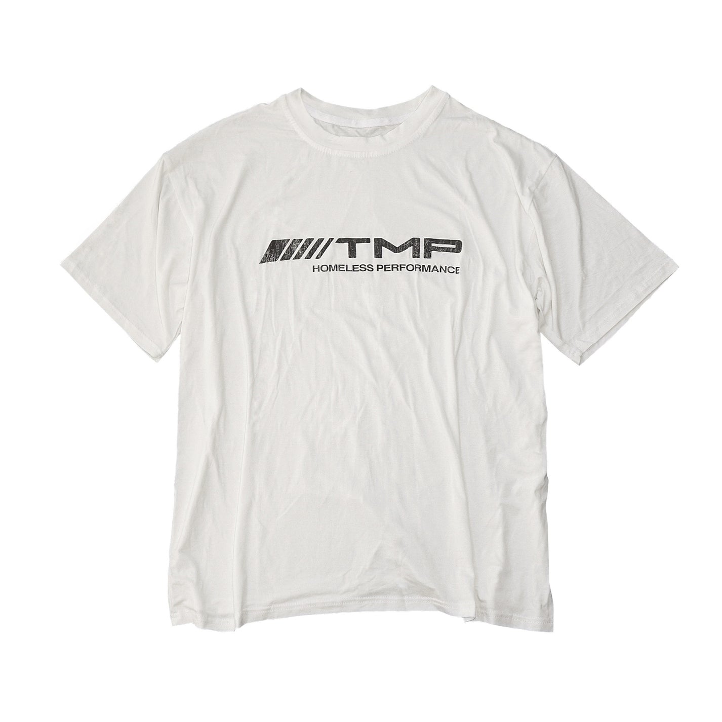 "TEARSMONEYPROD" White T-Shirt