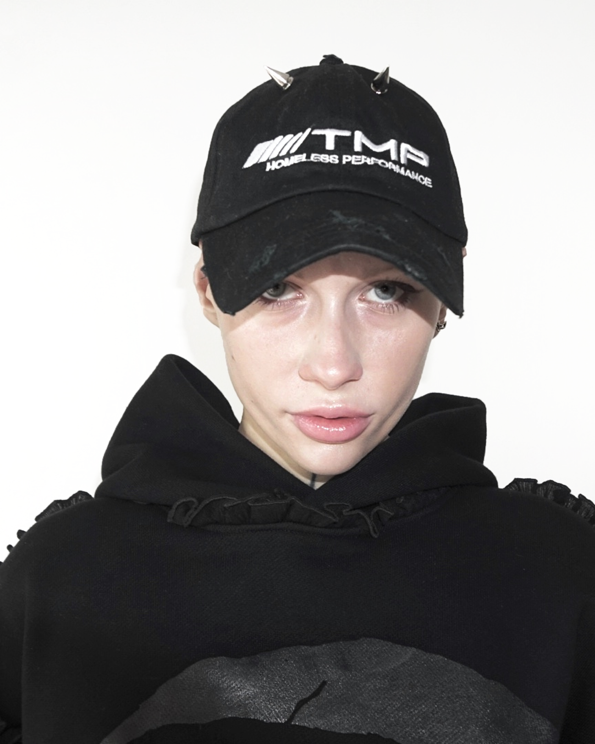 &quot;TEARSMONEYPROD&quot; Black Cap