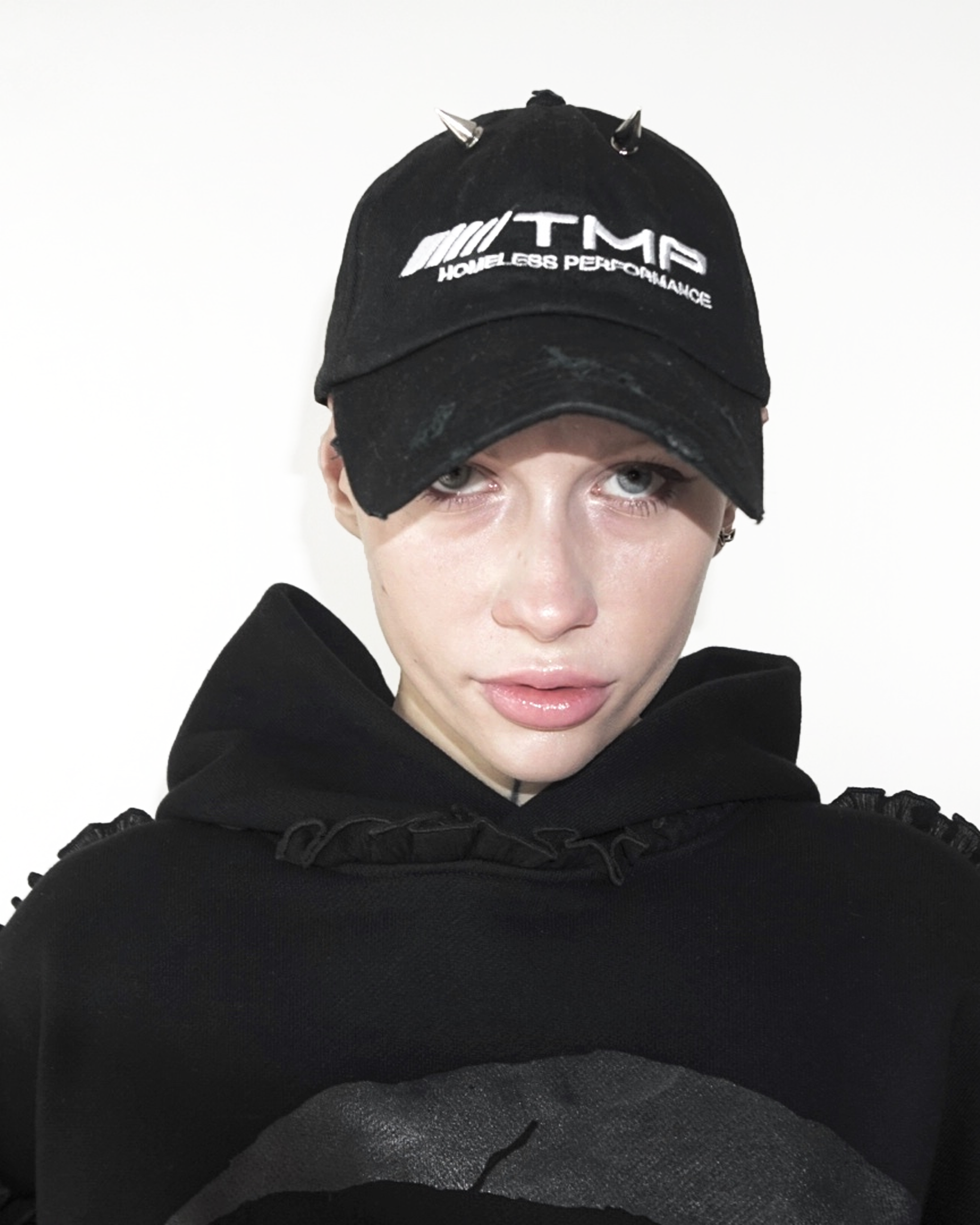 &quot;TEARSMONEYPROD&quot; Black Cap