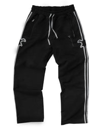 &quot;TMP&quot; Black Track Pants