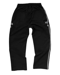 &quot;TMP&quot; Black Track Pants