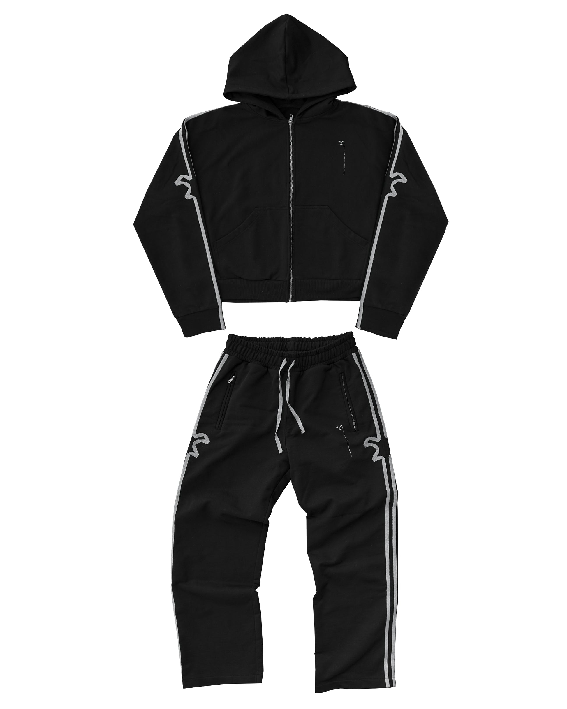 &quot;TMP&quot; Black Tracksuit