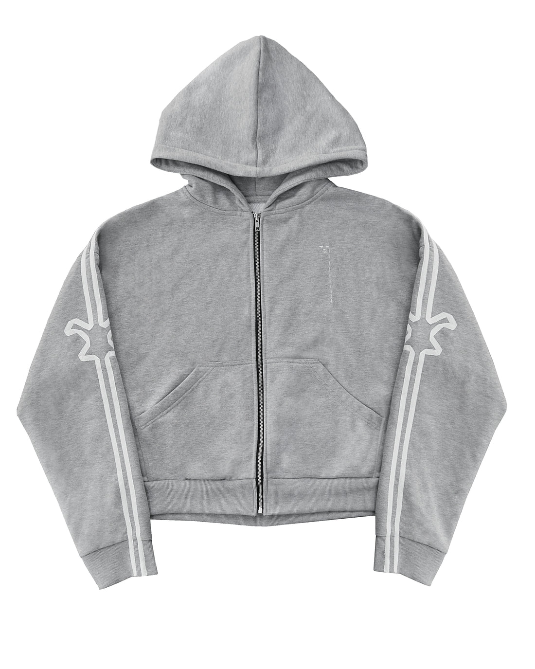 "TMP" Gray Zip-Hoodie
