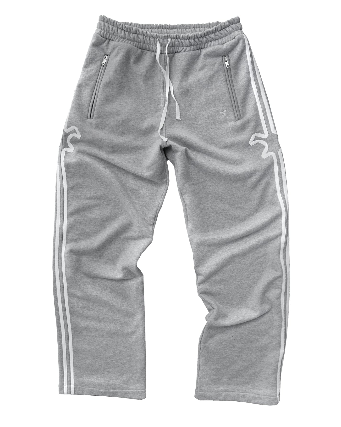 &quot;TMP&quot; Gray Track Pants