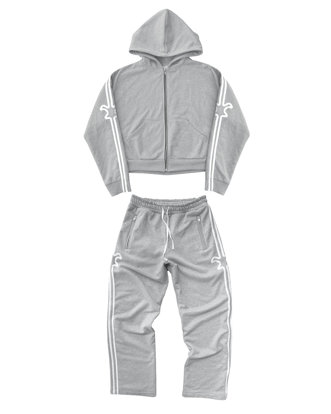 "TMP" Gray Tracksuit
