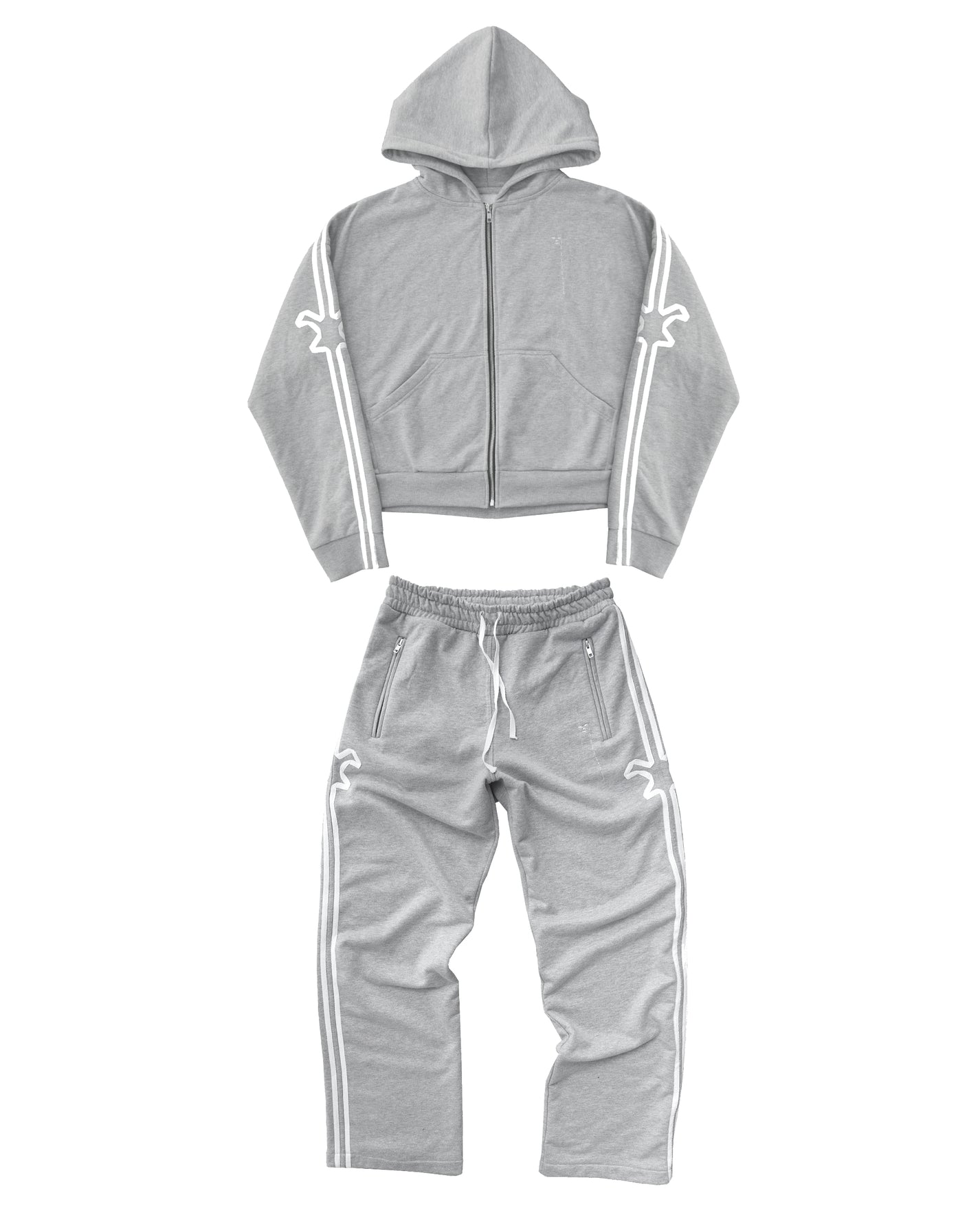 &quot;TMP&quot; Gray Tracksuit